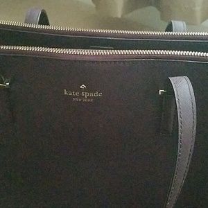 Kate spade large size burgundy shoulder bag
